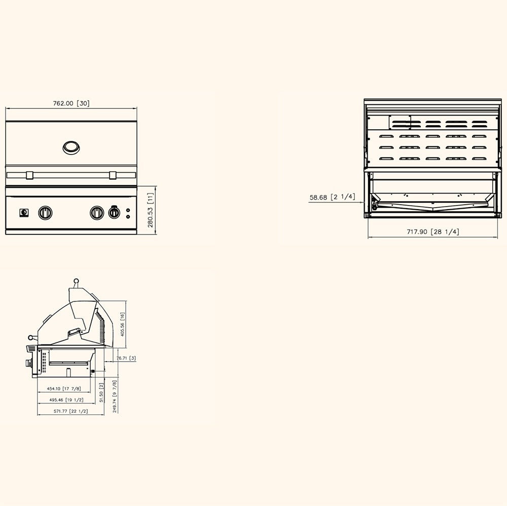 Summerset Quest Series 30-Inch Built-In Gas Grill