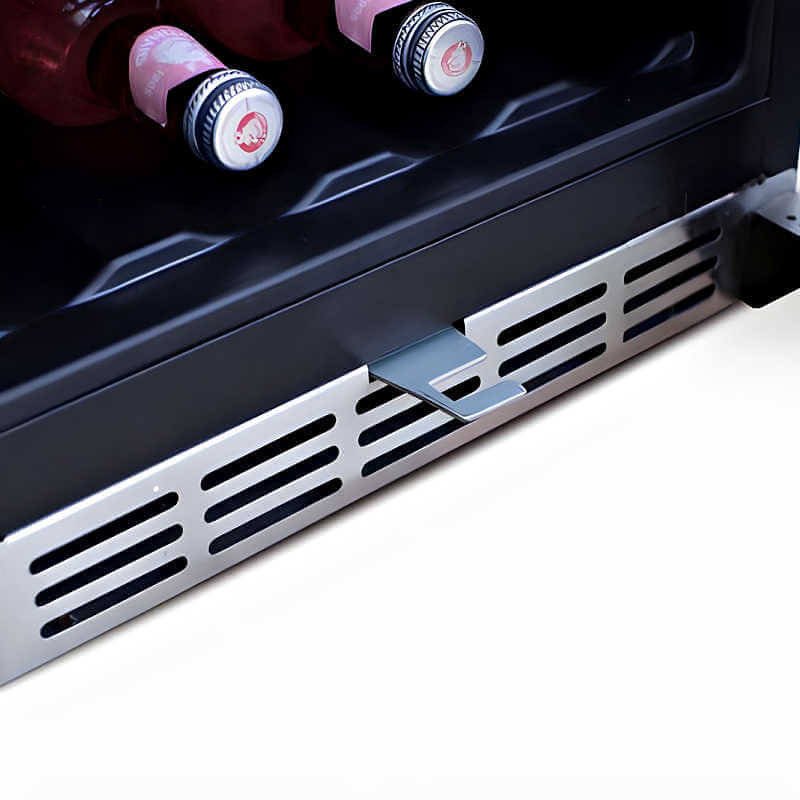 RCS 15-Inch 3.2 Cu. Ft. Outdoor Rated Stainless Steel Refrigerator With Glass Window - REFR5