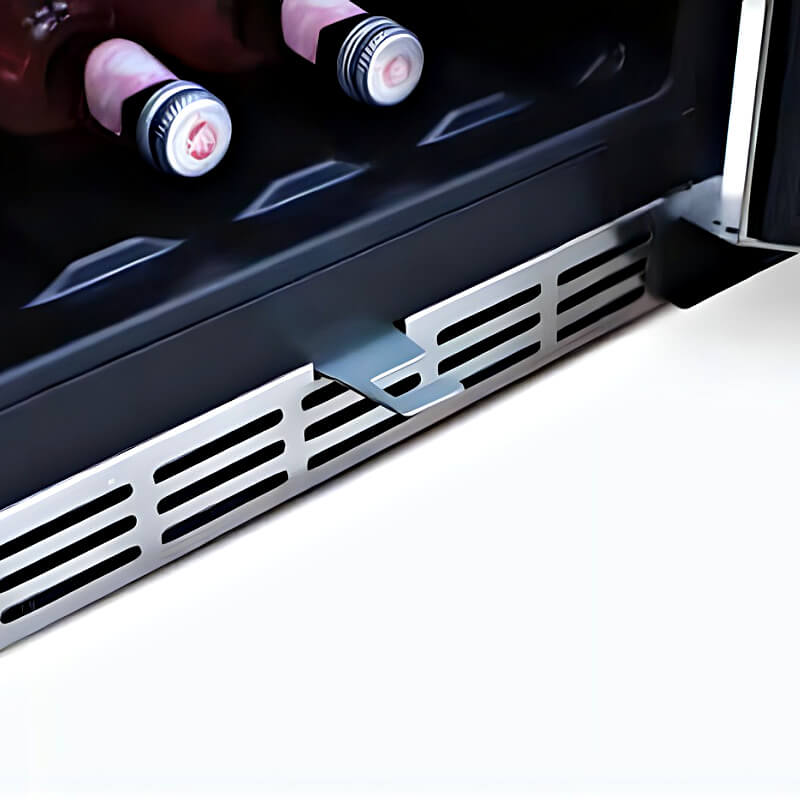 RCS 15-Inch 3.2 Cu. Ft. Outdoor Rated Stainless Steel Wine Cooler with Glass Door - RWC1
