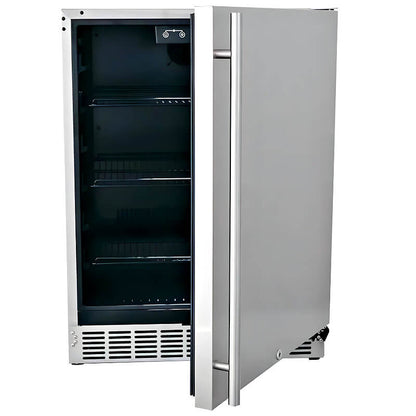RCS 26-Inch 5.01 Cu. Ft. Outdoor Rated Stainless Steel Compact Refrigerator - REFR2A