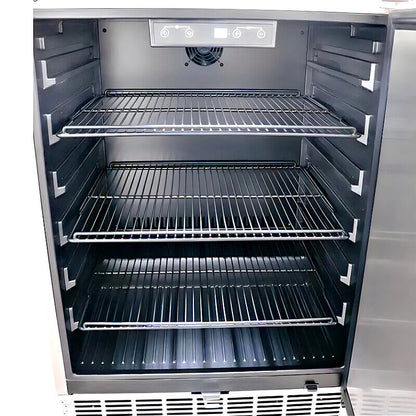 RCS 26-Inch 5.01 Cu. Ft. Outdoor Rated Stainless Steel Compact Refrigerator - REFR2A