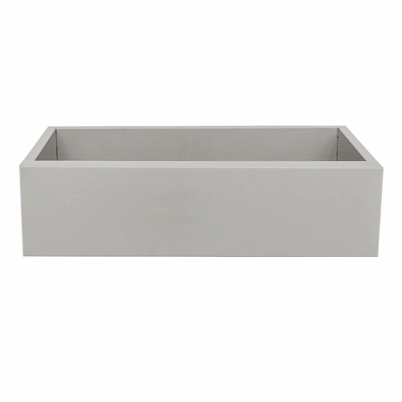 RCS 32-Inch Outdoor Farm House Stainless Steel Sink With Hold and Cold Faucet - RSNK3