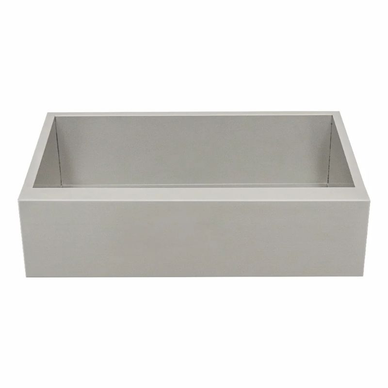 RCS 32-Inch Outdoor Farm House Stainless Steel Sink With Hold and Cold Faucet - RSNK3