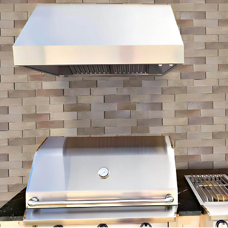 RCS 36 Inch 1200 CFM Stainless Steel Vent Hood - RVH36