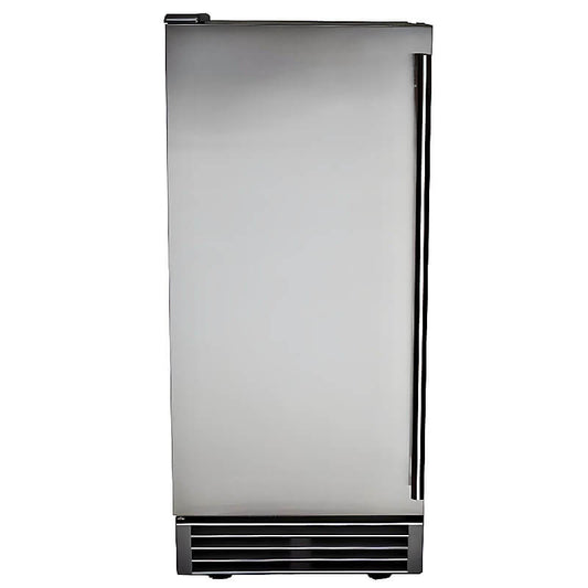 RCS 15-Inch Outdoor Rated 44 LB Ice Maker With Gravity Drain - REFR3