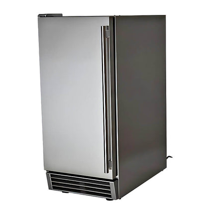 RCS 15-Inch Outdoor Rated 44 LB Ice Maker With Gravity Drain - REFR3