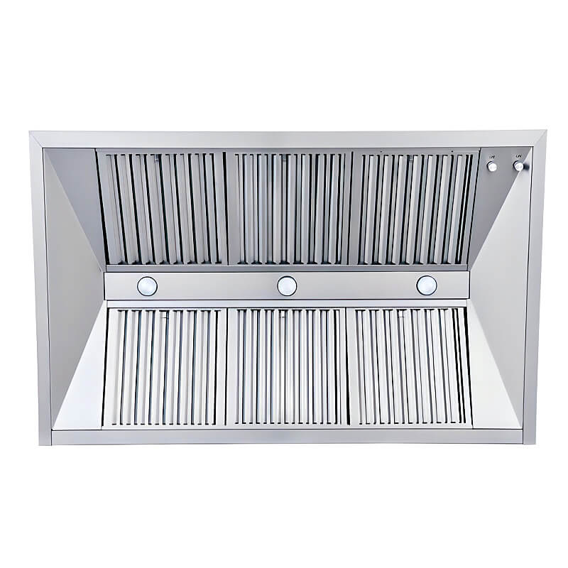 RCS 48 Inch 1200 CFM Stainless Steel Vent Hood - RVH48