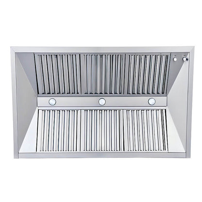 RCS 48 Inch 1200 CFM Stainless Steel Vent Hood - RVH48