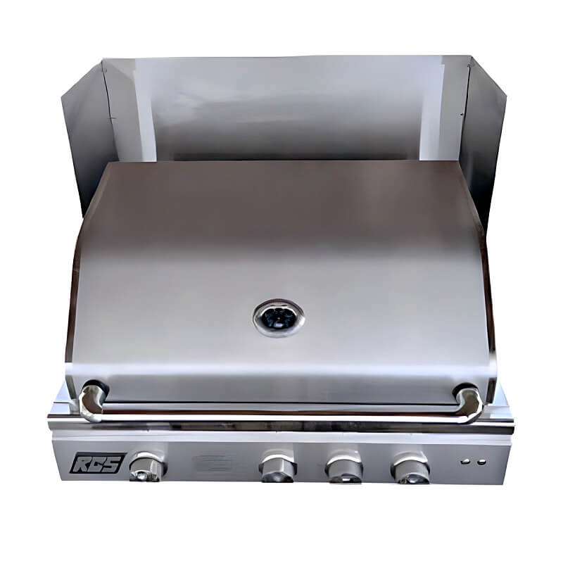 RCS 48 Inch Stainless Steel Grill Wind Guard