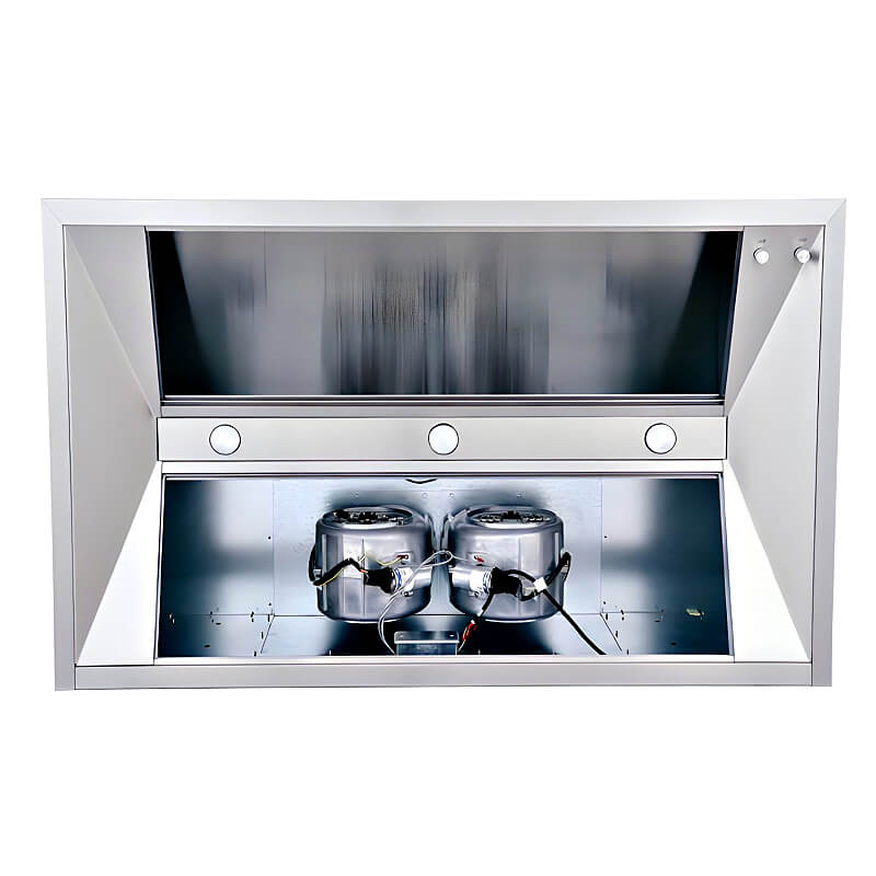 RCS 48 Inch 1200 CFM Stainless Steel Vent Hood - RVH48