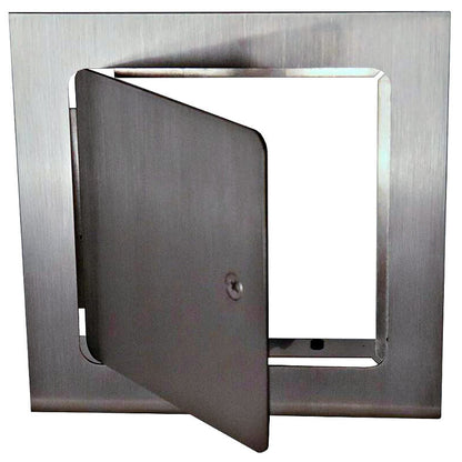 RCS 6 Inch Recessed Single Access Stainless Steel Door - RAD66