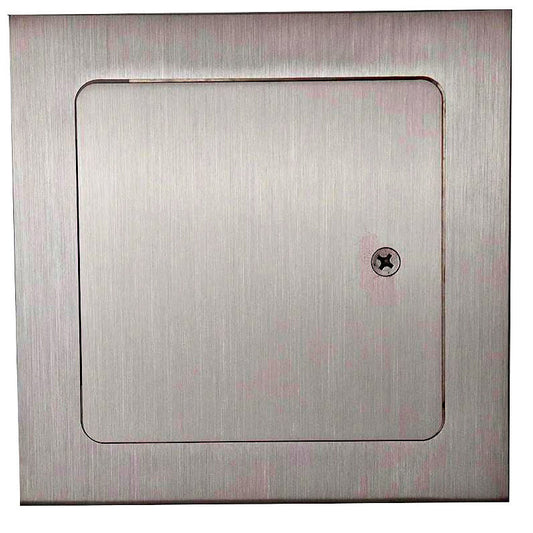 RCS 8 Inch Recessed Single Access Stainless Steel Door - RAD88