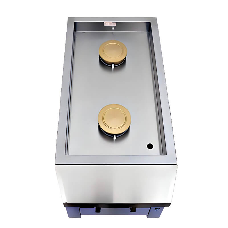 American Renaissance Grill Built-In Double Side Burner - ASBSSB