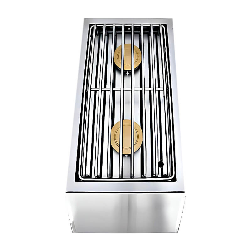American Renaissance Grill Built-In Double Side Burner - ASBSSB