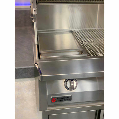 American Renaissance Grills Series Dual Plate Stainless Steel Griddle - ASG2