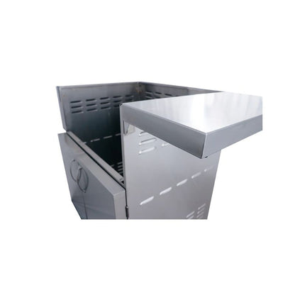 American Renaissance Grills 30 Inch Stainless Steel Grill Cart