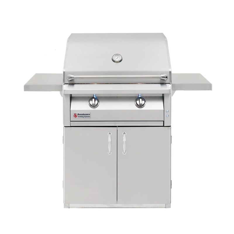 American Renaissance Grills 30 Inch Stainless Steel Grill Cart