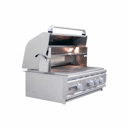 RCS Cutlass Pro 30 Inch 3 Burner Built-In Gas Grill