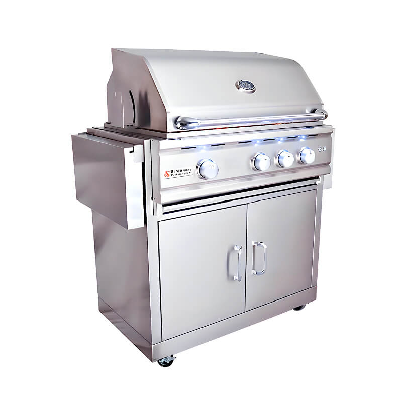 RCS Cutlass Pro 30 Inch 3 Burner Freestanding Gas Grill