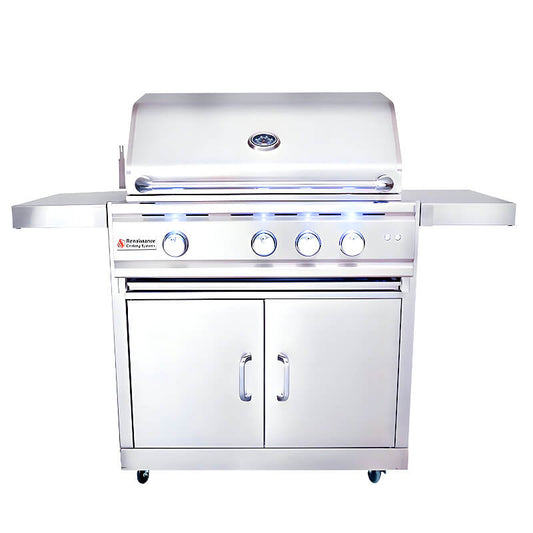 RCS Cutlass Pro 30 Inch 3 Burner Freestanding Gas Grill