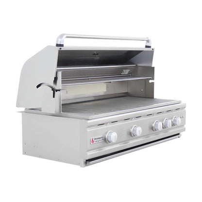 RCS Cutlass Pro 42 Inch 4 Burner Built-In Gas Grill with Flame Tamers
