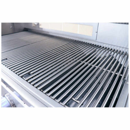 RCS Cutlass Pro 42 Inch 4 Burner Freestanding Gas Grill with Ceramic Briquettes