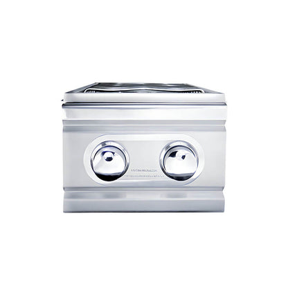 RCS Cutlass Pro Built In Stainless Steel Double Side Burner - RDB-1