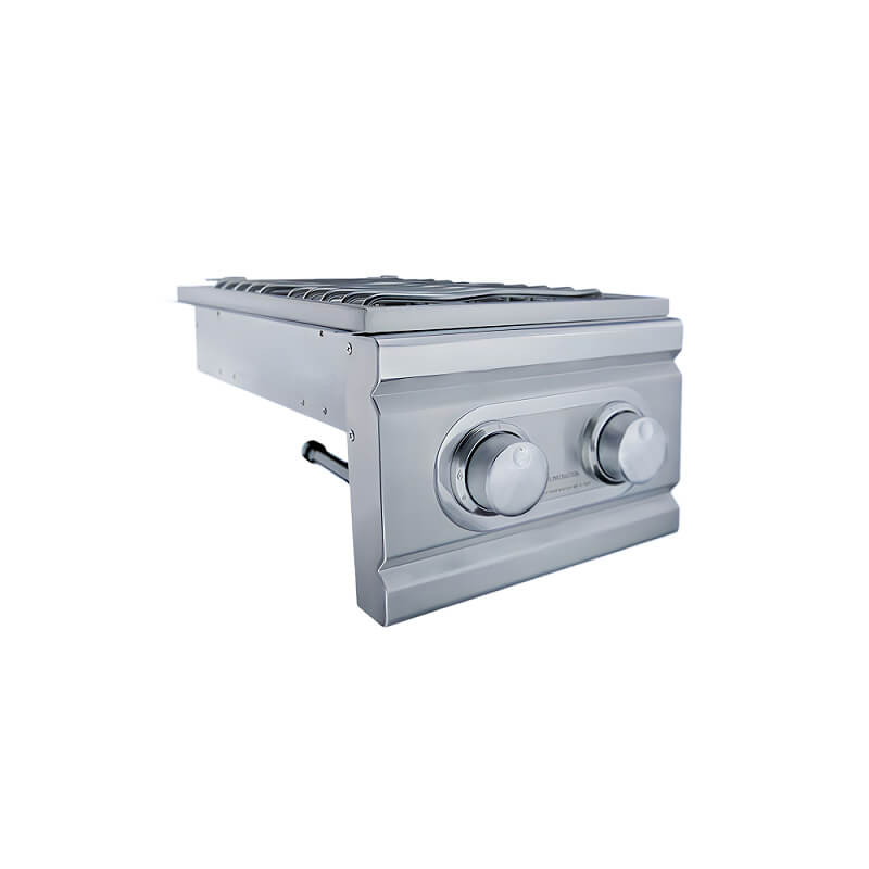 RCS Cutlass Pro Built In Stainless Steel Double Side Burner - RDB-1