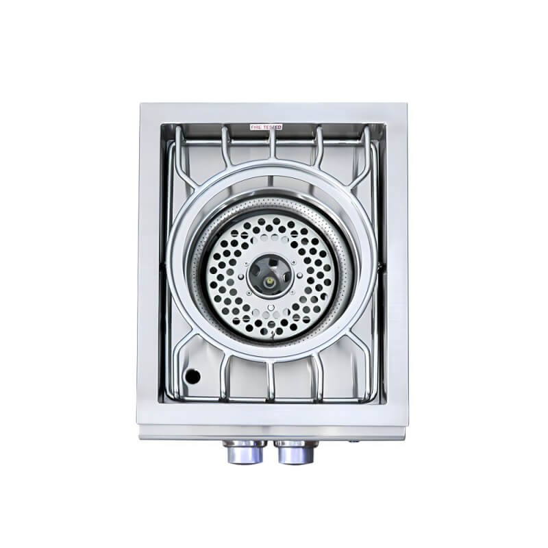 RCS Cutlass Pro Series Built-In Power Burner With Stainless Steel Lid - RSB3A