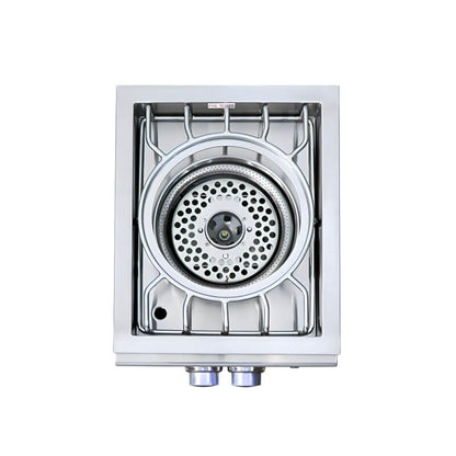 RCS Cutlass Pro Series Built-In Power Burner With Stainless Steel Lid - RSB3A