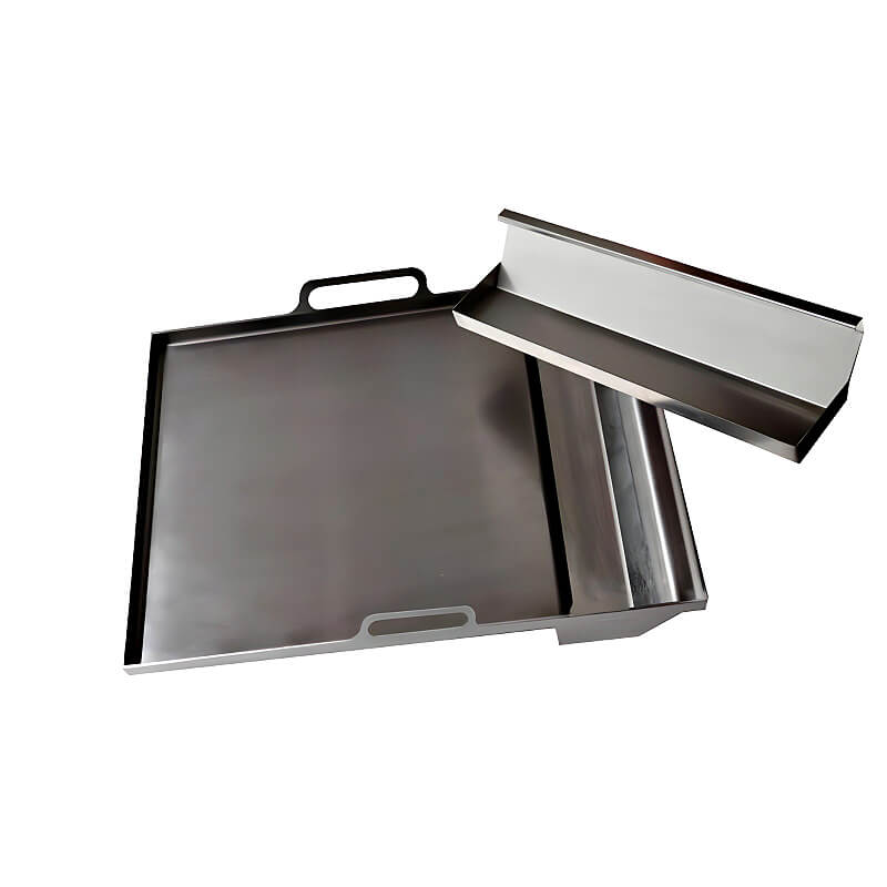 RCS Cutlass Pro Series Dual Plate Stainless Steel Griddle - RSSG4