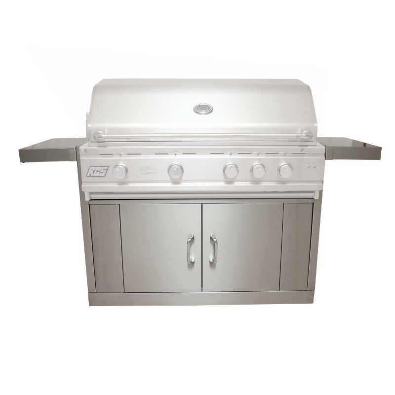 RCS 42 Inch Cutlass Stainless Steel Freestanding Grill Cart