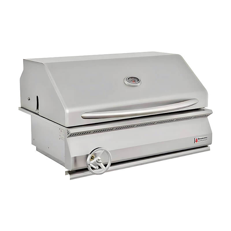 RCS Premier 32 Inch Stainless Steel Built-In Charcoal Grill - RJCC32A