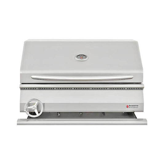 RCS Premier 32 Inch Stainless Steel Built-In Charcoal Grill - RJCC32A