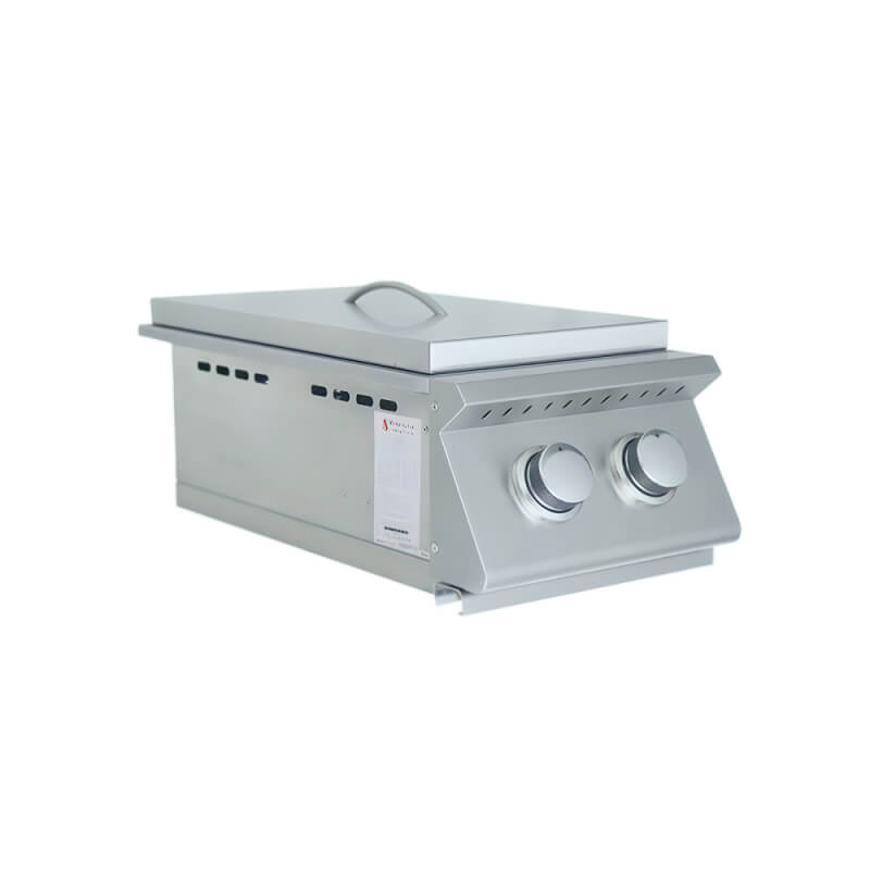 RCS Premier Series Stainless Steel Double Side Burner - RJCSSB