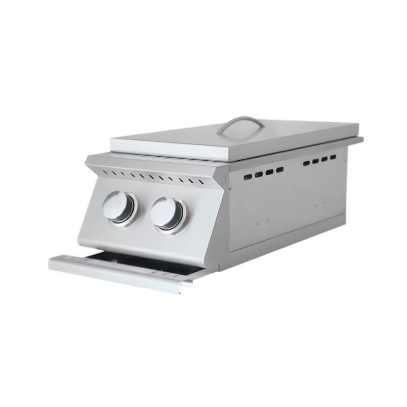 RCS Premier Series Stainless Steel Double Side Burner - RJCSSB