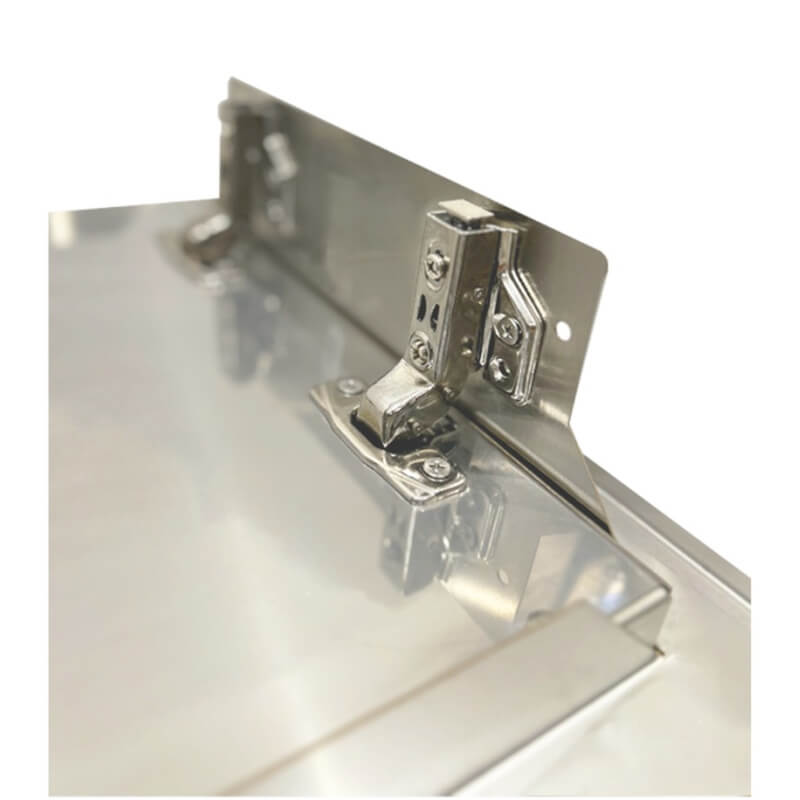 RCS Valiant 45 Inch Stainless Steel Double Door w/ Soft Close - VDD2SC