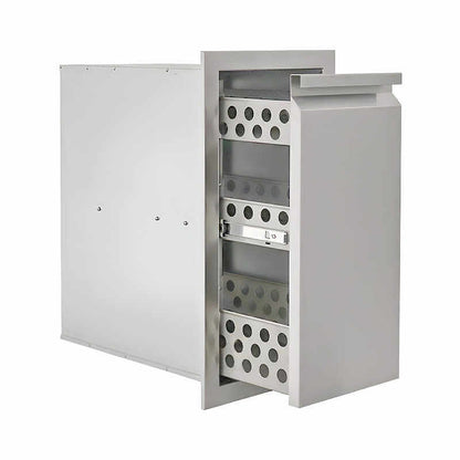 RCS Valiant 13 Inch Stainless Steel Spice Rack Drawer - VSD1