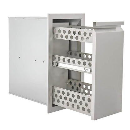 RCS Valiant 13 Inch Stainless Steel Spice Rack Drawer - VSD1