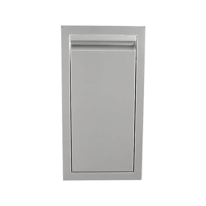 RCS Valiant 14 Inch Stainless Steel Narrow Trash Drawer - VTD4