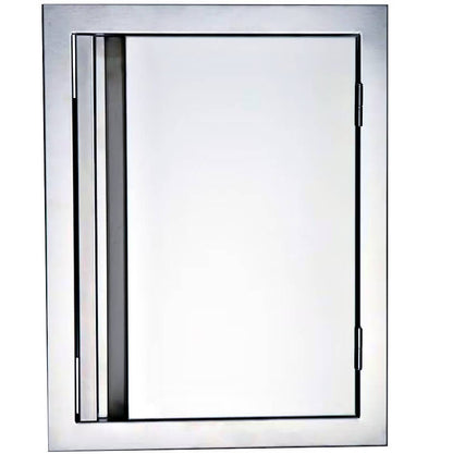 RCS Valiant 17 Inch Vertical Stainless Steel Single Access Door - VDV1