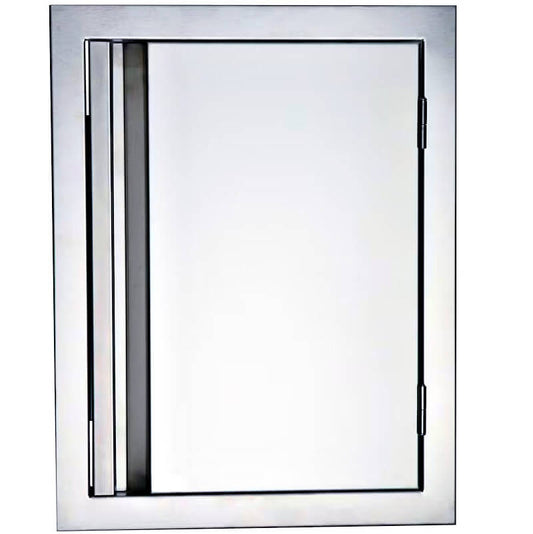 RCS Valiant 17 Inch Vertical Stainless Steel Single Access Door - VDV1