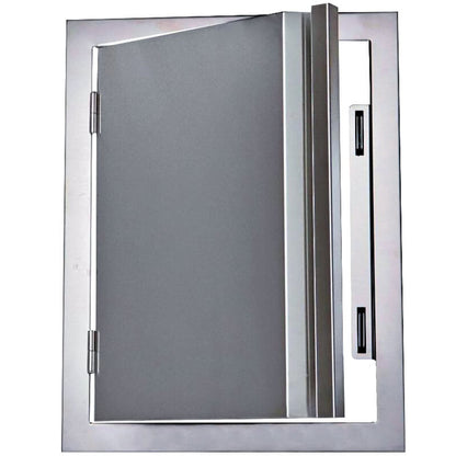 RCS Valiant 17 Inch Vertical Stainless Steel Single Access Door - VDV1