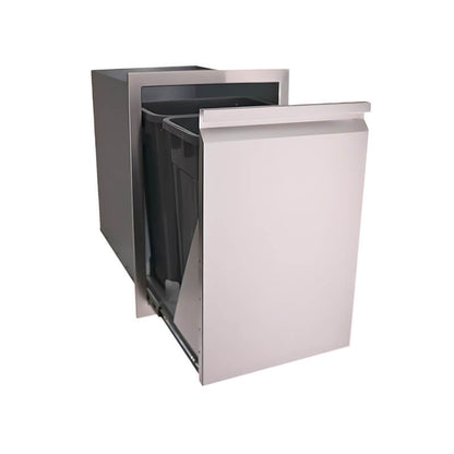 RCS Valiant 20 Inch Stainless Steel Double Trash Drawer - VTD2