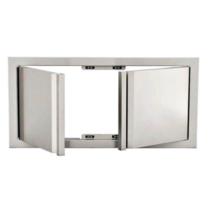 RCS Valiant 45 Inch Low Profile Stainless Steel Double Door - VDD4