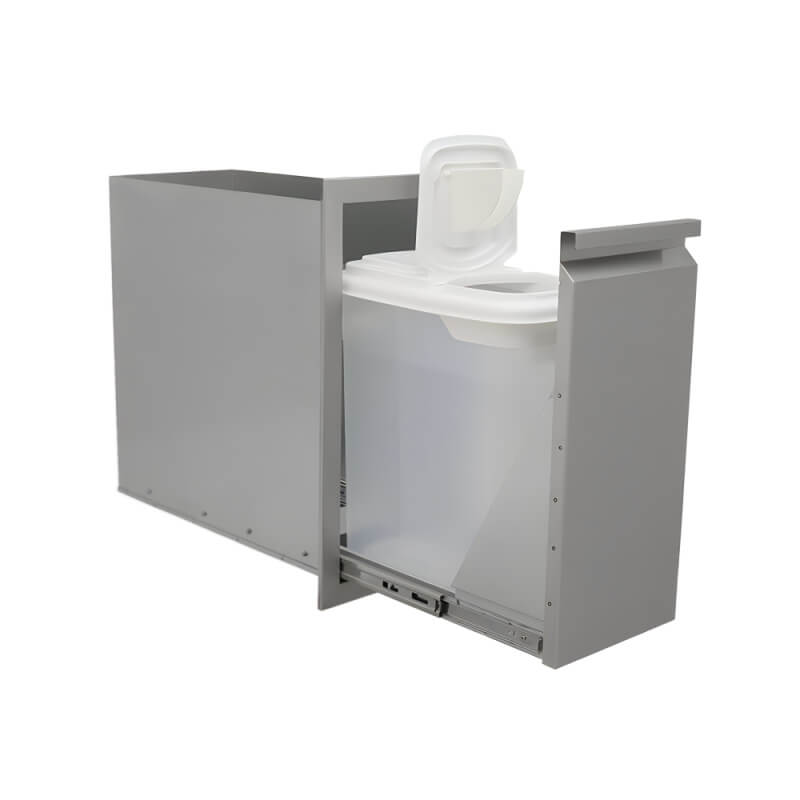 RCS Valiant Stainless Steel Fully Enclosed Charcoal/Pellet Drawer - VDCP1