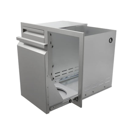 RCS Valiant 30 Inch Stainless Steel Double Drawer & Propane Drawer Combo - VDCL1