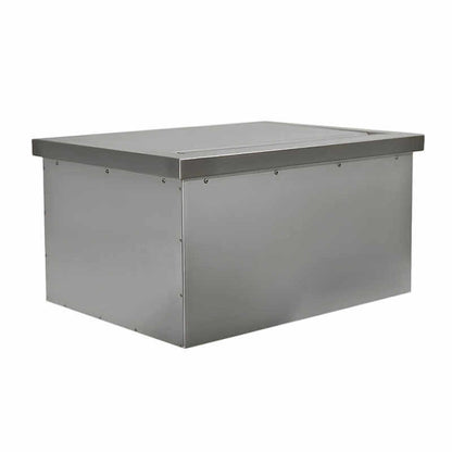 RCS Valiant 24 Inch Stainless Steel Drop-In Ice Cooler with Lid - VIC2