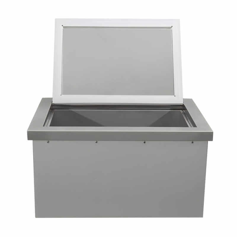 RCS Valiant 24 Inch Stainless Steel Drop-In Ice Cooler with Lid - VIC2