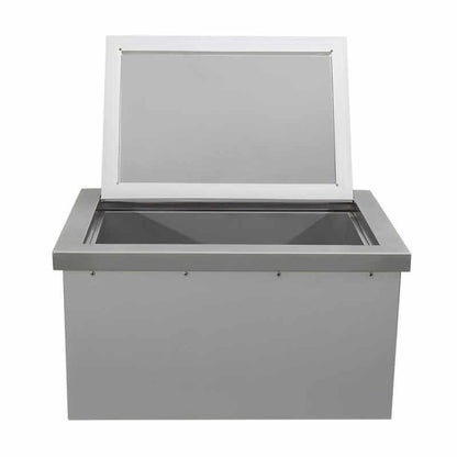 RCS Valiant 24 Inch Stainless Steel Drop-In Ice Cooler with Lid - VIC2